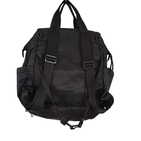 Skip Hop Solid Black Backpack Diaper Bag Pockets Baby Toddler - Picture 10 of 16